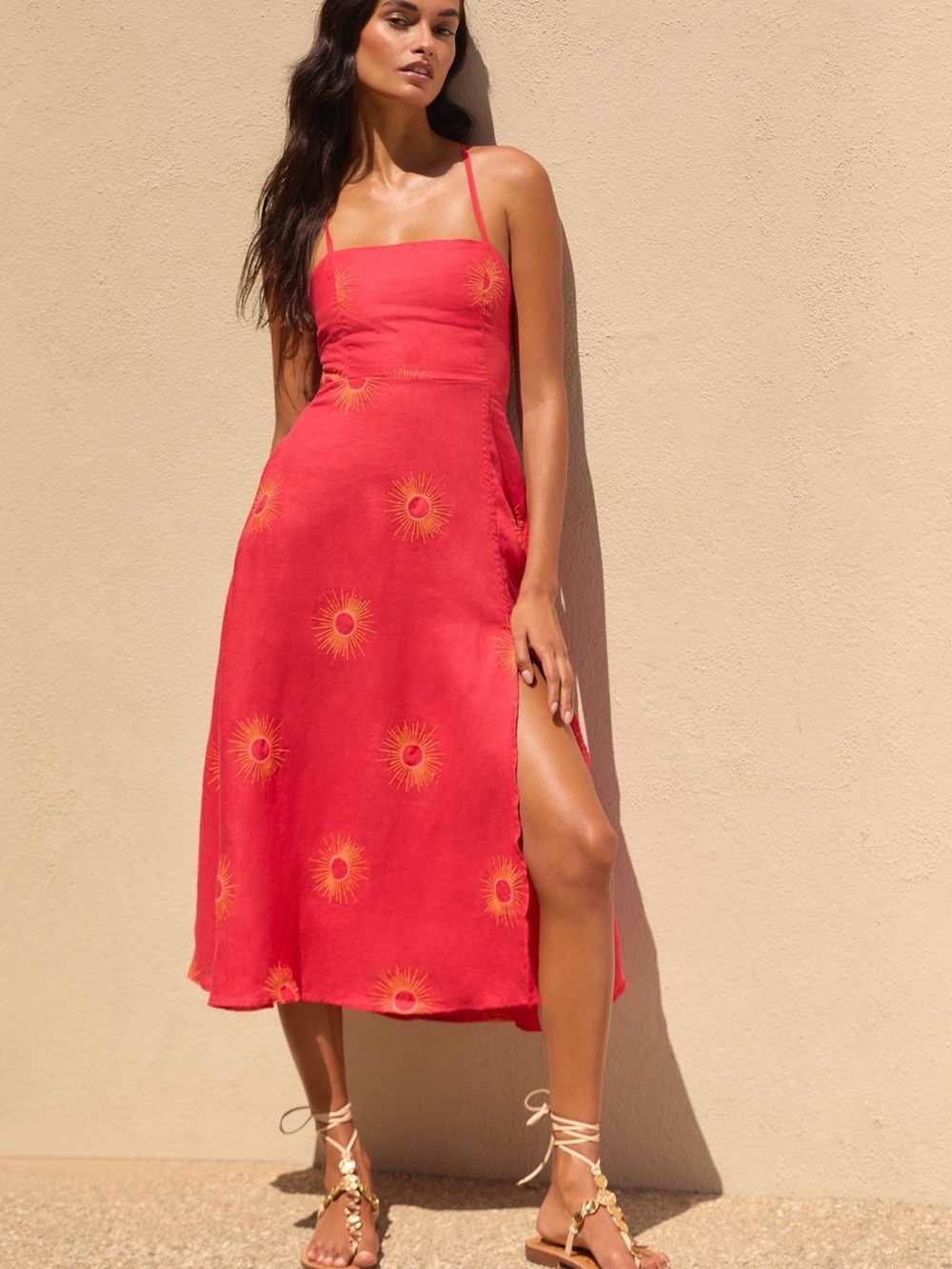 Anthropologie Maaji Eclipse Remi Midi Dress